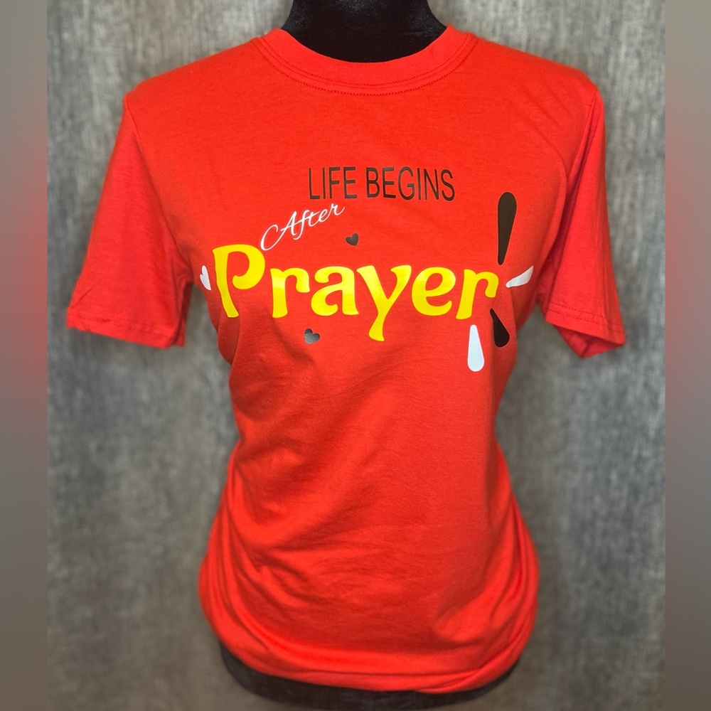Red Prayer Shirt